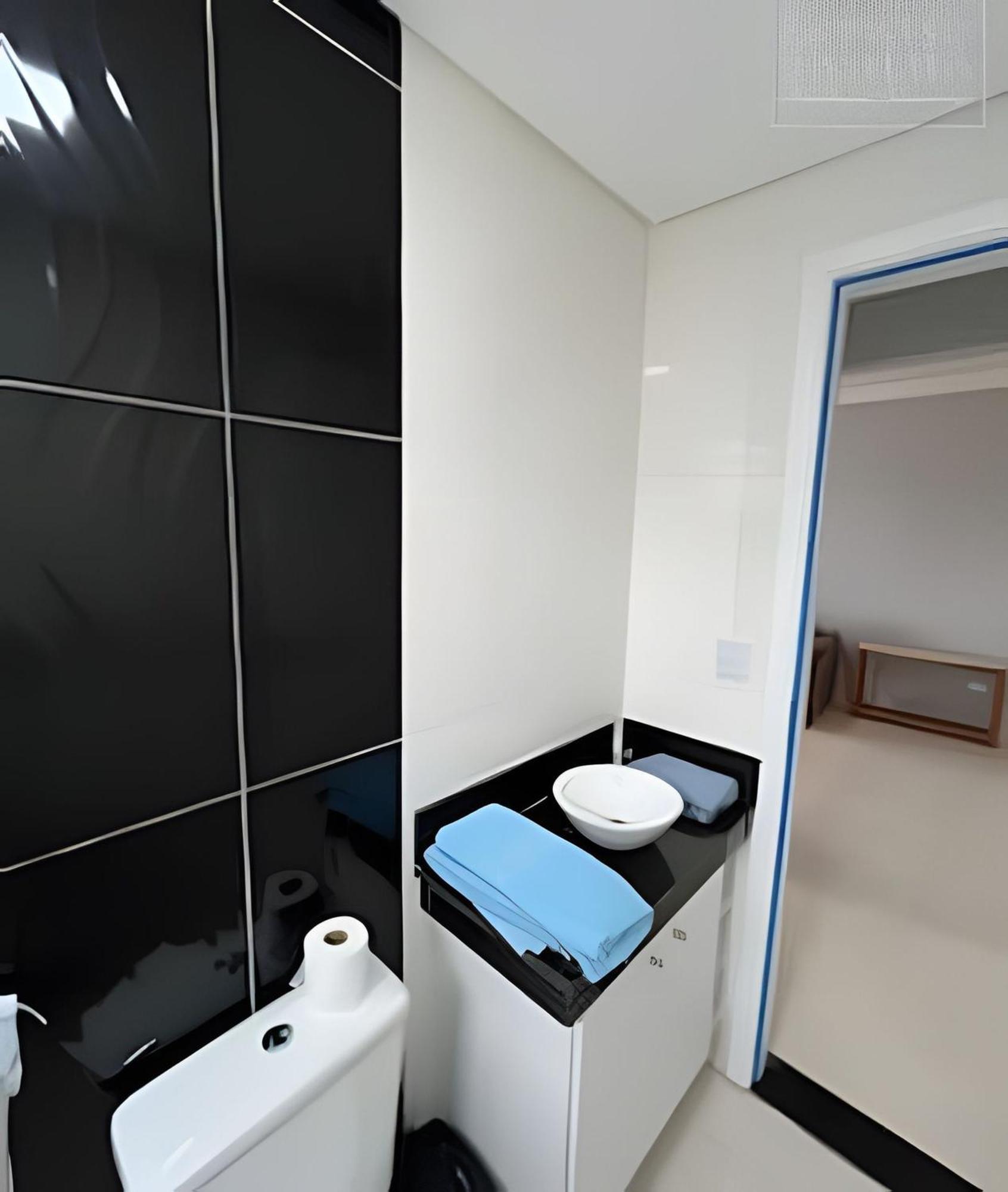 Apartamento Varanda E Churrasqueira Pe Na Areia Pg Praia Grande  Zewnętrze zdjęcie